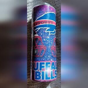 Buffalo Bills Glitter Tumbler